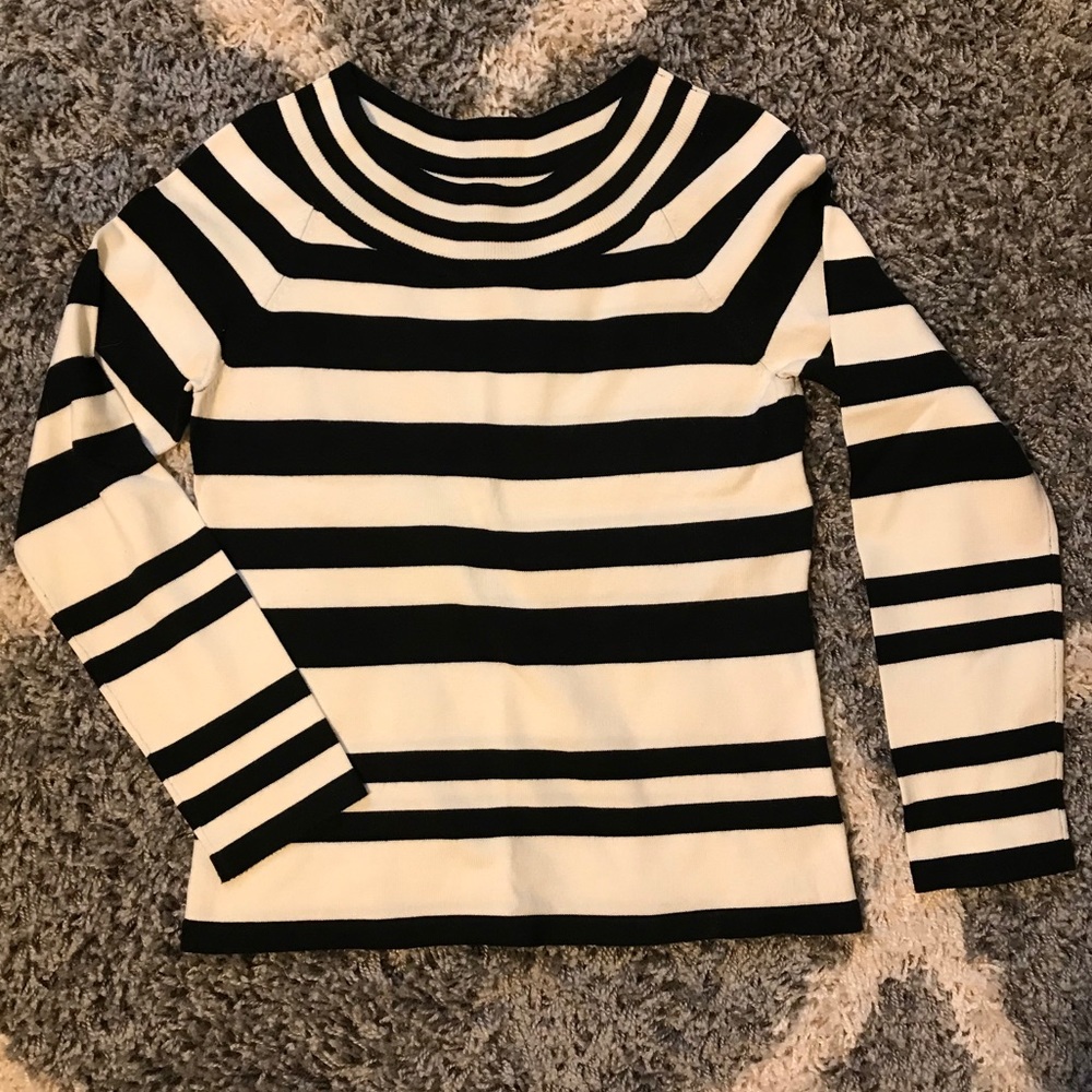 Stripe Long Sleeve Top